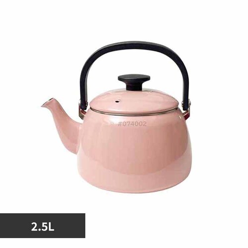 富士ホーロー ホーローケトル 2.5L アッシュピンク CTP-2.5K.AP 【プラザセレクト】_0