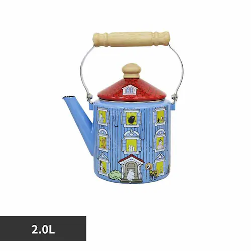 富士ホーロー ムーミン ホーローケトル 2.0L MOH-2.0K 【プラザセレクト】_0