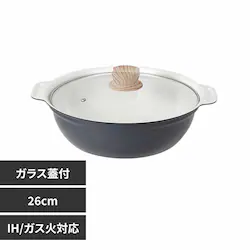 LIV PLUS �r�X�g���E�Z���~�b�N���� 26cm �K���X�W�t �O���[ NQ-0414 �y�v���U�Z���N�g�z