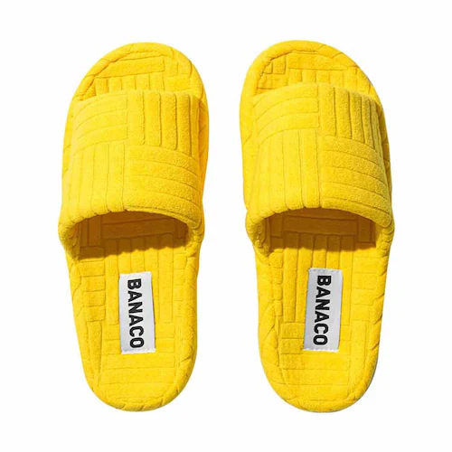 スリッパ BANACO ビビッド テリー ルームbnc-slipper-yw-l L/イエロー_0