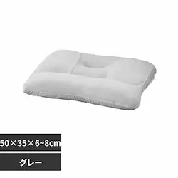 fuwawa �X�g���[�g�l�b�N���@50�~35�~6~8cm 572213 �O���[