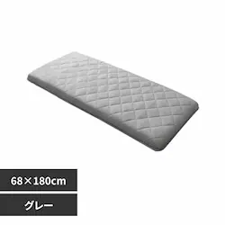 fuwawa �ܑw����Q�}�b�g�@68�~180cm 572216 �O���[