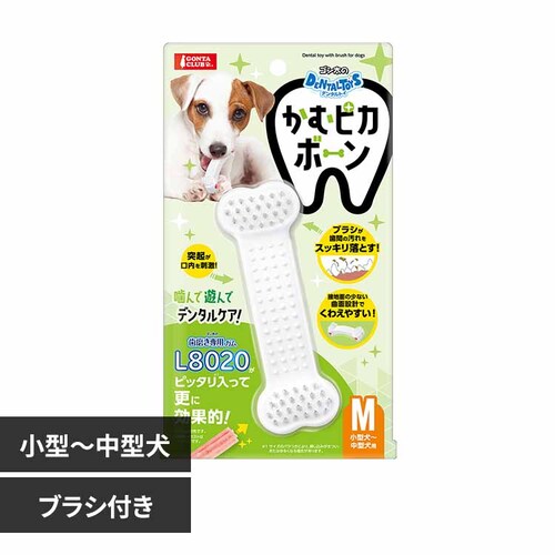 GONTA CLUB ゴン太のデンタルトイ かむピカボーンM DA-592 【プラザセレクト】_0