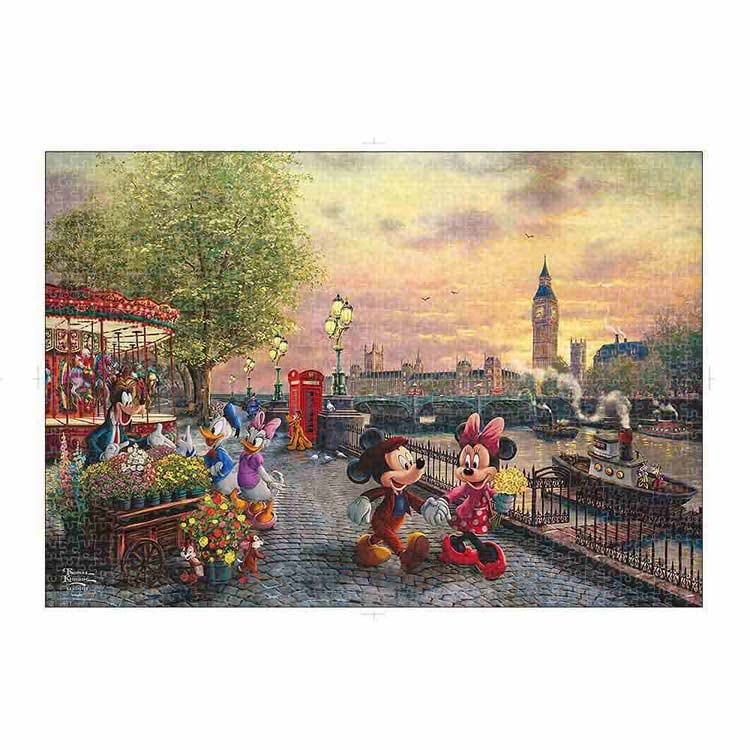 Mickey and Minnie in London D-1000-853 �y�v���U�Z���N�g�z