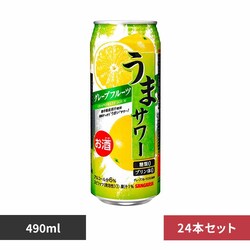 �y24�{�z���܃T���[�O���[�v�t���[�c 490ml 