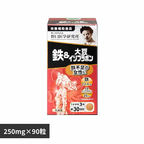 鉄&大豆イソフラボン90T(250mg×90粒) 【プラザセレクト】_0