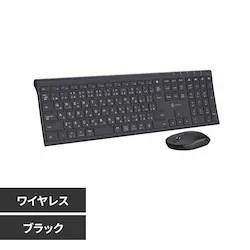 iClever ���C�����X�L�[�{�[�h���}�E�X�Z�b�g BK23Combo �u���b�N