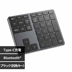 iClever �e���L�[ KP10 �u���b�N�i�l�p�L�[�j
