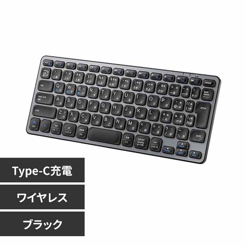 iClever ���C�����X�L�[�{�[�h IC-DK02 �O���[�u���b�N_0