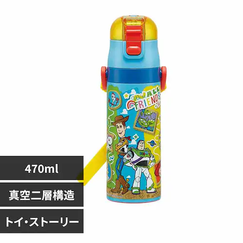 �^��X�e�����X�ۗ�{�g�� 470ml �f�B�Y�j�[ �g�C�E�X�g�[���[_0