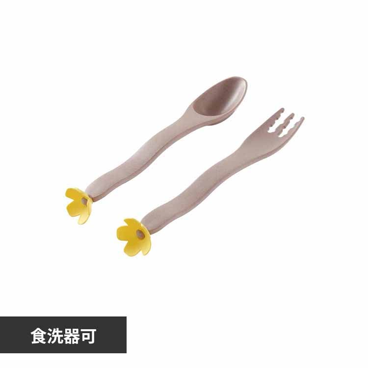 Lien de famille hanasakuスプーン＆フォーク K60-10502 ホワイト