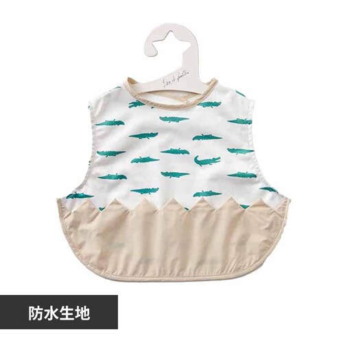 Lien de famille もぐもぐ防水エプロン K60-10612 ワニ_0