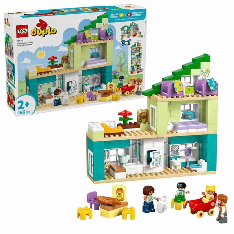 DUPLO 3 in 1 ���_���n�E�X�Ƃ������̃t�B�M���A 10470 �y�v���U�Z���N�g�z