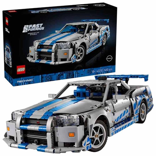 TECHNIC ワイルド・スピード 日産スカイラインGT-R (R34) 42210 【プラザセレクト】_0