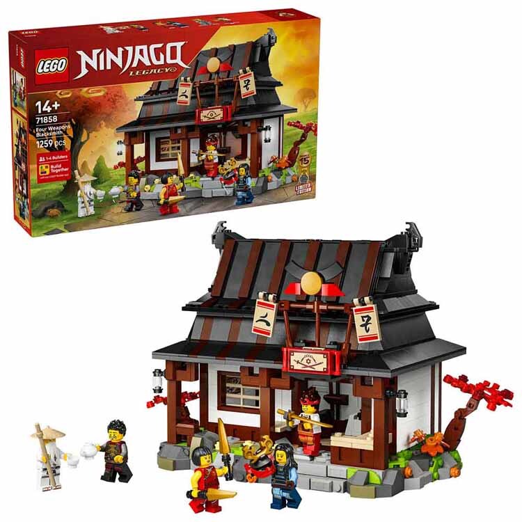 NINJAGO �b�艮��15���N�L�O���f���� 71858 �y�v���U�Z���N�g�z