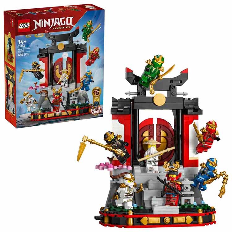 NINJAGO �j���W�� �L�����N�^�[�f�B�X�v���C��15���N�L�O���f���� 71866 �y�v���U�Z���N�g�z