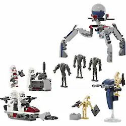 STAR WARS TM �N���[���E�g���[�p�[(TM)�ƃo�g���E�h���C�h(TM) �o�g���p�b�N 75372 �y�v���U�Z���N�g�z