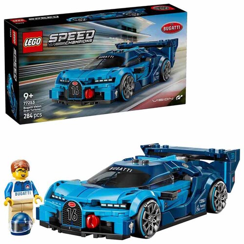 SPEED CHAMPIONS Bugatti Vision GT �n�C�p�[�X�|�[�c�J�[ 77253 �y�v���U�Z���N�g�z_0