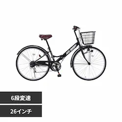 �A�C�g�� �y�����i���͂��z�V�e�B�T�C�N�� 26�C���` 6�i�ϑ� CT266 �}�b�g�u���b�N�y���Ԏw��s�z�y����s�z�y�����s�z