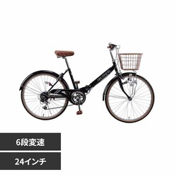 �A�C�g�� �y�����i���͂��z�V�e�B�T�C�N�� �܂肽���ݎ��]�� 24�C���` 6�i�ϑ� FDG246 �u���b�N�y���Ԏw��s�z�y����s�z�y�����s�z