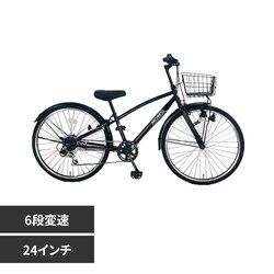 �A�C�g�� �y�����i���͂��z���]�� �V�e�B�T�C�N�� 24�C���` 6�i�ϑ� CRB246 �u���b�N�y���Ԏw��s�z�y����s�z�y�����s�z