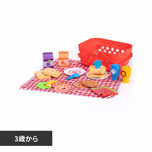 おもちゃ ままごとセット わくわくピクニックバスケットセット Pretendables Picnic Basket FA400-1_0