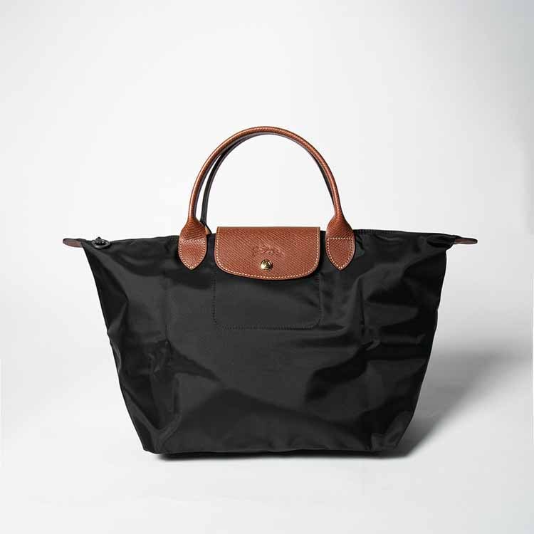 LONGCHAMP �n���h�o�b�O ���v���A�[�W�� �I���W�i�� M Noir�y�v���U�Z���N�g�z