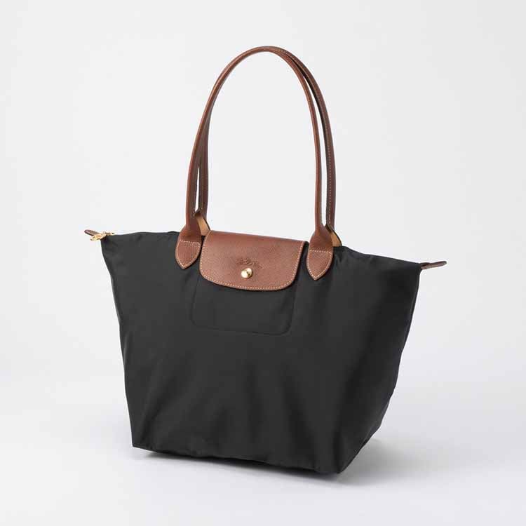LONGCHAMP �g�[�g�o�b�O ���v���A�[�W�� �I���W�i�� L Noir�y�v���U�Z���N�g�z