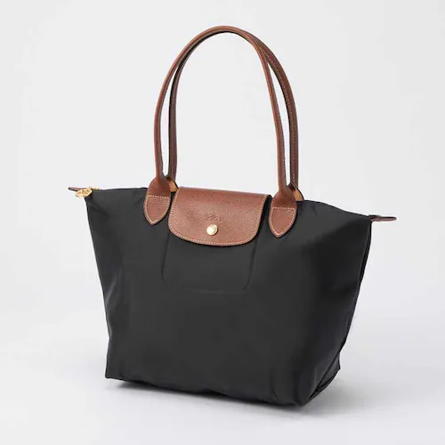 LONGCHAMP トートバッグ ルプリアージュ オリジナル M Noir【プラザセレクト】_0