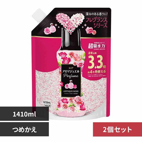 レノア 【2個セット】レノアアロマジュエル つめかえ用超特大サイズ アンティークローズ&フローラルの香り_0