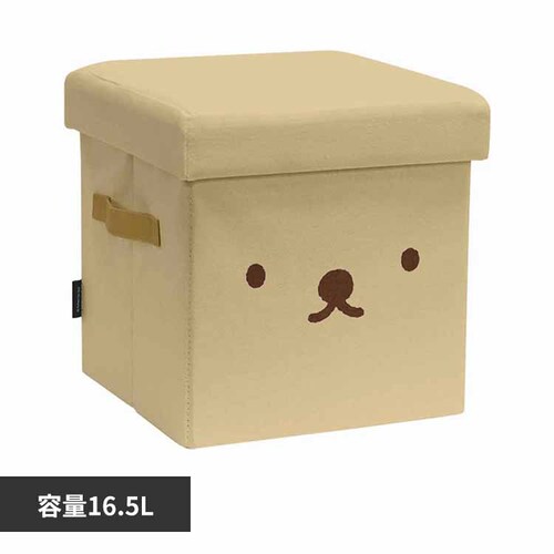 収納できるスツール ベージュ(ボリス)_0