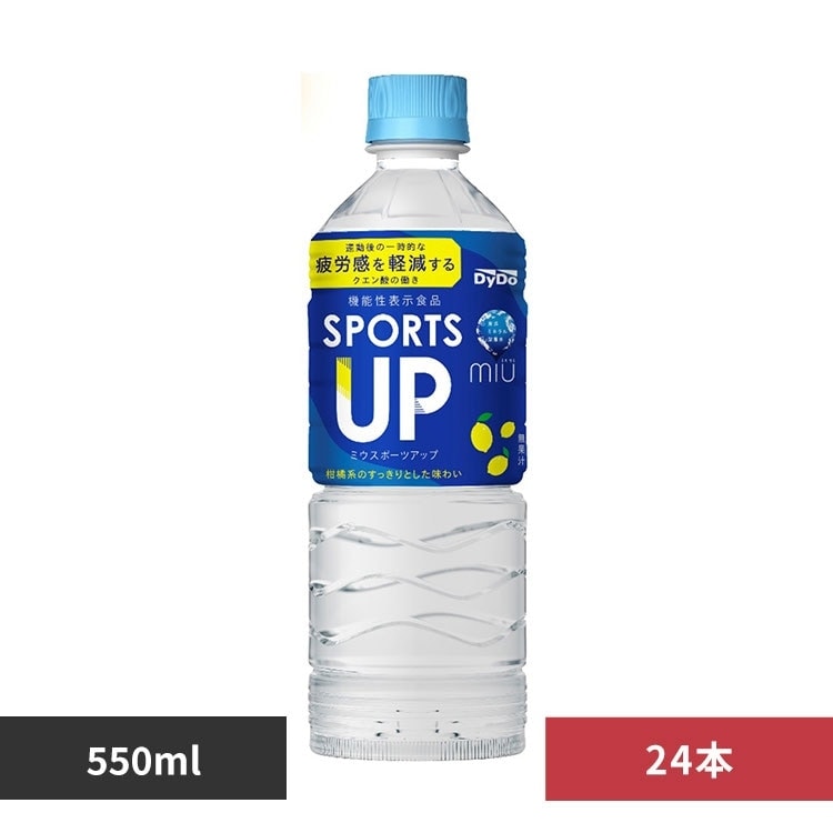 �y�󂠂�z�y�ŒZ�ܖ����� 2026/4/30�z�y24�{�zDydo �~�E �X�|�[�c�A�b�v 550ml�y������s�z