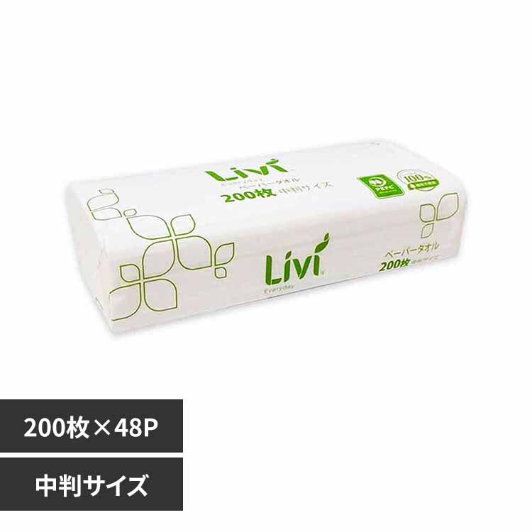 Livi ���r�B �y�[�p�[�^�I�� �G�u���f�C ���� 200���~48�� 8784 