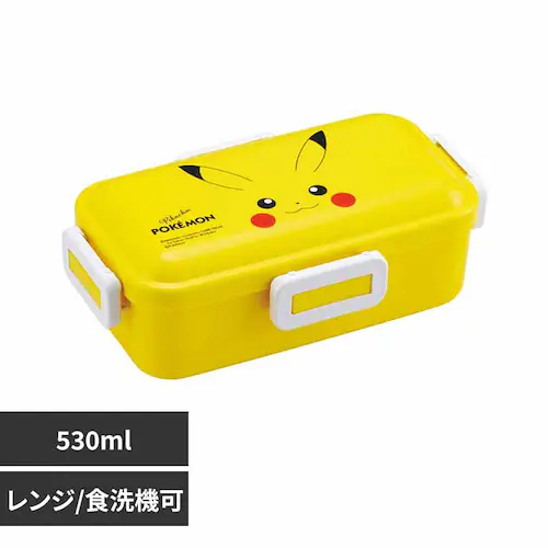 弁当箱 スケーター スリム弁当箱 530ml PFLB6 ピカチュウ_0