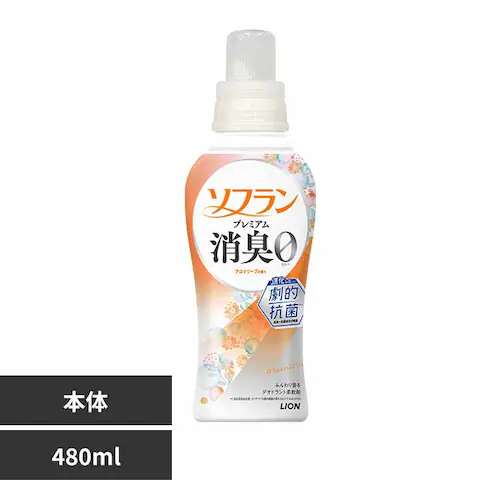 ソフラン ソフランプレミアム消臭 本体480mL 02350 アロマソープの香り_0