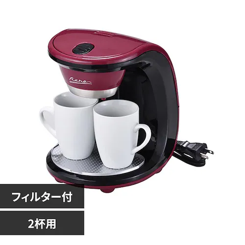 ラノー 2カップコーヒーメーカー MJ-0660_0