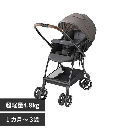 アップリカ ラクーナエアー プラス グレー_0