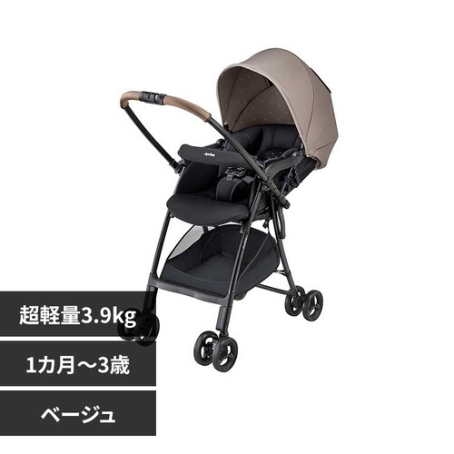 Aprica カルーンエアー メッシュ AC ベージュ_0