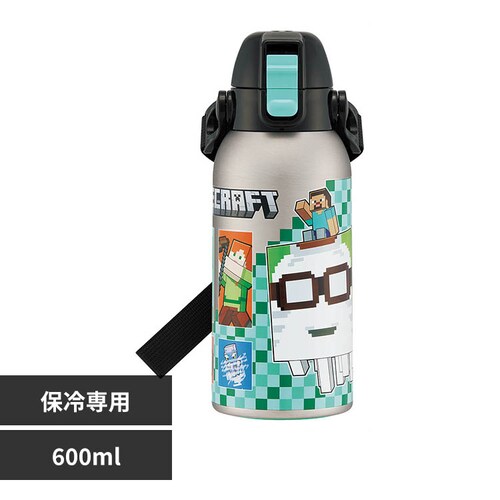 �X�P�[�^�[ �X�e�����X�{�g�� 600ml STCH6 Minecraft �}�C���N���t�g �}�C�N�� 2026_0