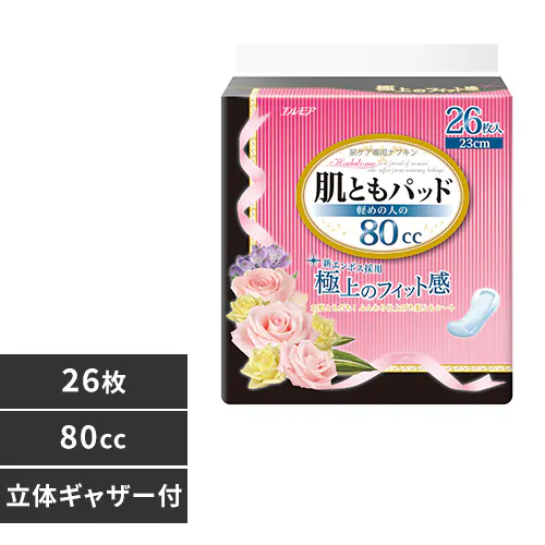 肌ともパッド 611277 軽めの人の80cc_26枚_0