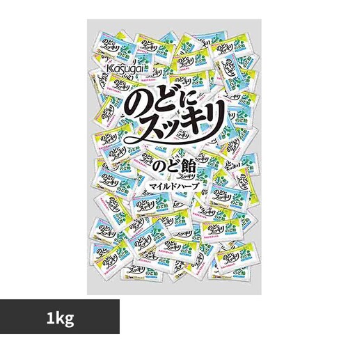 春日井製菓 のどにスッキリマイルドハーブ1kg_0