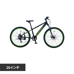 �y�����ԁzKawasaki 26�C���` �W���j�A�}�E���e���o�C�N �t���b�g�u���b�N KASP267 �y���Ԏw��s�z�y����s�z�y�����s�z