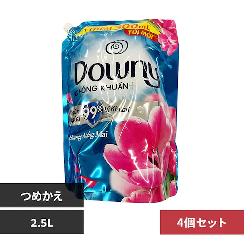 【4個セット】ダウニー アジアンダウニー リフィル 2.5L サンライズフレッシュ_0