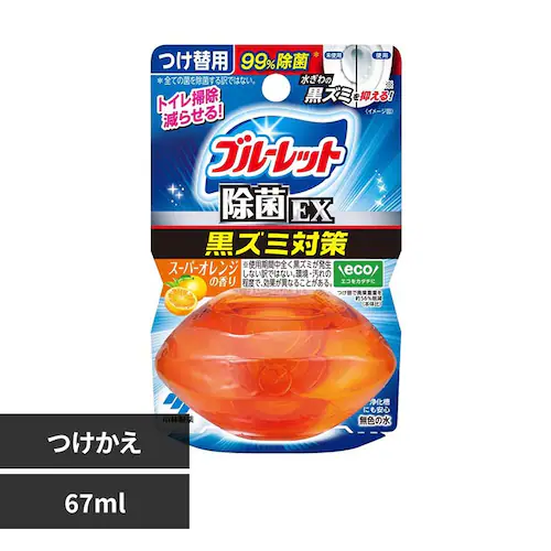 液体ブルーレット 液体ブルーレットおくだけ除菌EX つけ替え スーパーオレンジ_0