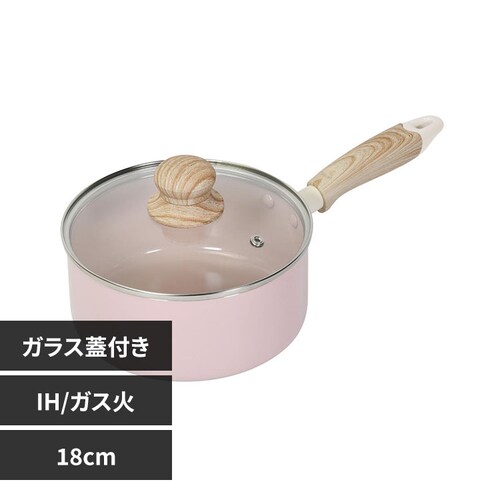 �x�X�g�R �Ў�� 18cm �\�[�X�p�� IH �K�X�ΑΉ� �K���X�W�t NQ-436 �s���N_0
