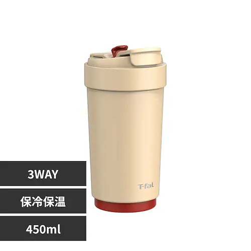 �^���u���[ T-fal�i�e�B�t�@�[���j 450ml �ۗ�ۉ� 3Way N27103 �~���N_0