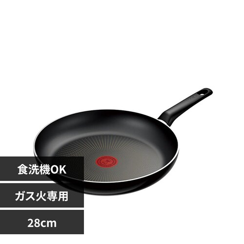 T-fal(ティファール) フライパン 28cm ハードチタニウム・インテンス ガス火専用 D53006_0