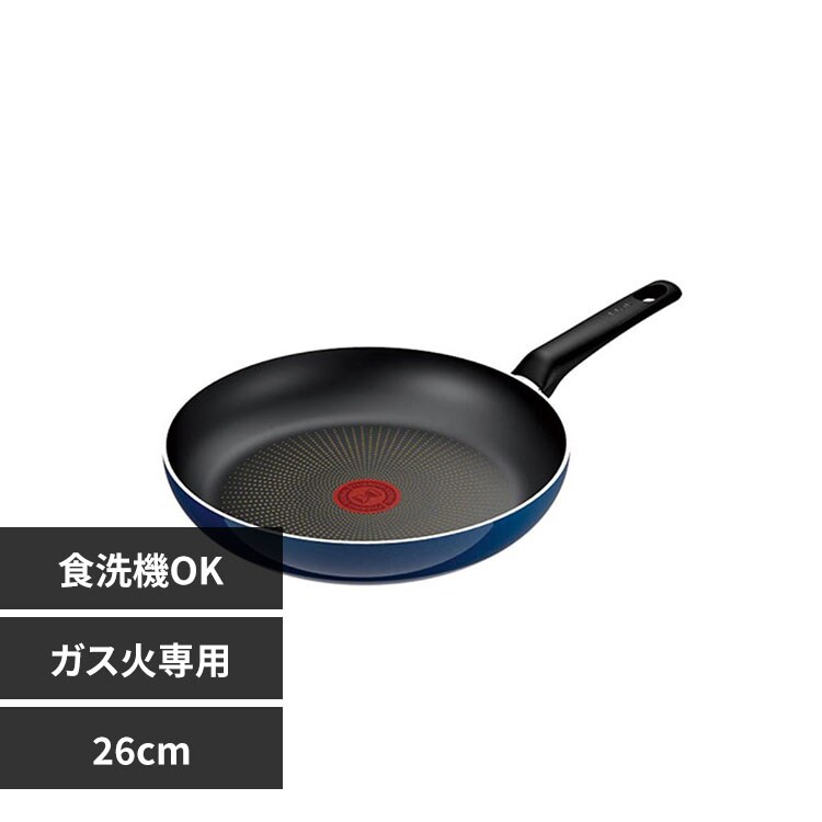 T-fal�i�e�B�t�@�[���j �t���C�p�� 26cm ���C�����u���[�E�C���e���X �K�X�ΐ�p D53305