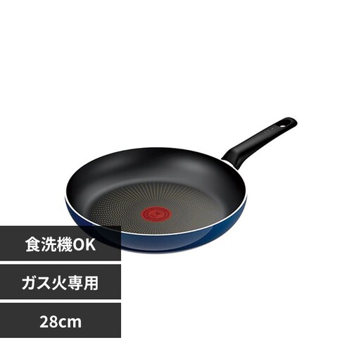 T-fal�i�e�B�t�@�[���j �t���C�p�� 28cm ���C�����u���[�E�C���e���X �K�X�ΐ�p D53306_0