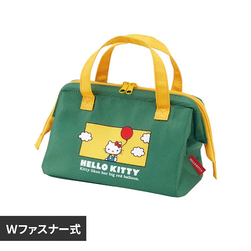 スケーター キャラクター保冷ランチバッグ KGA1 サンリオ ハローキティ レトロ柄_0